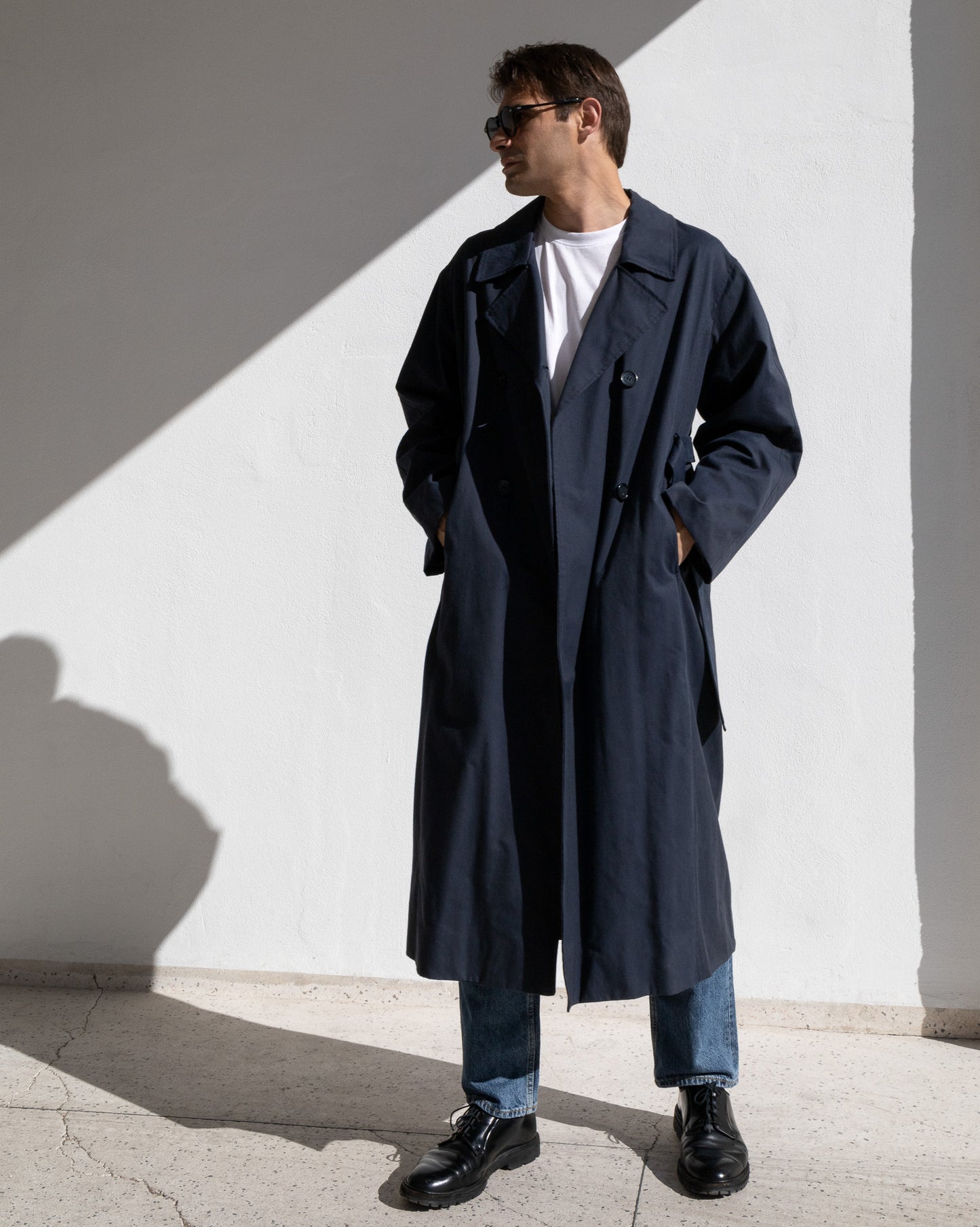 TRENCH COAT | NAVY