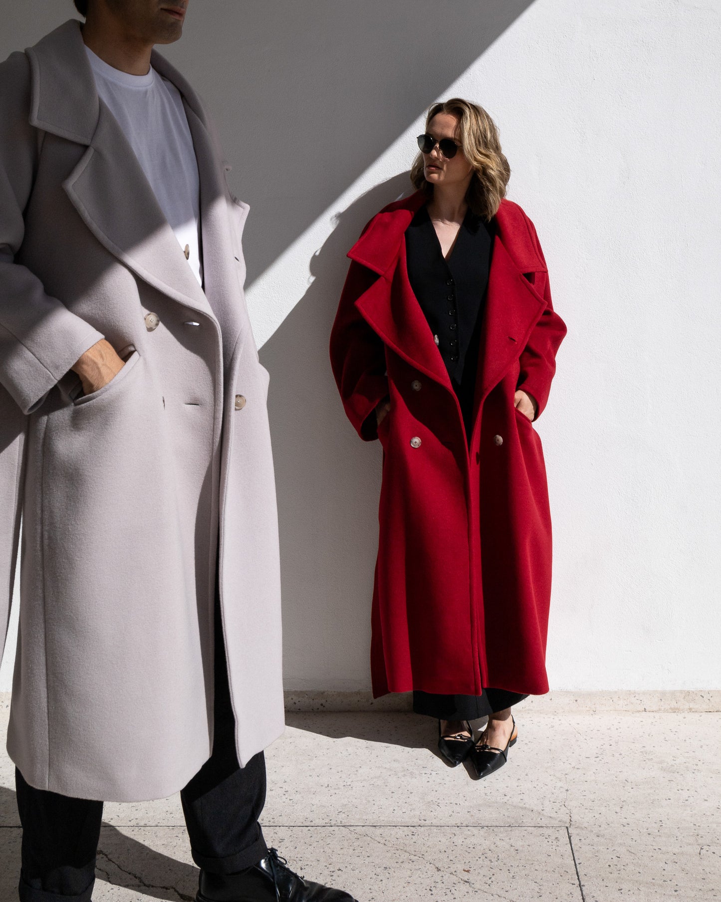OVERSIZED COAT | RED