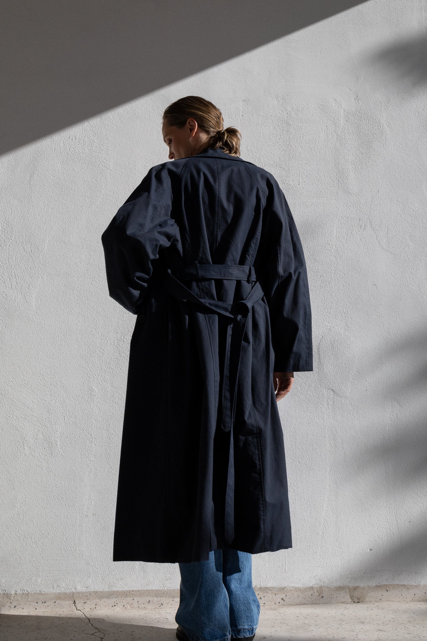 TRENCH COAT | NAVY