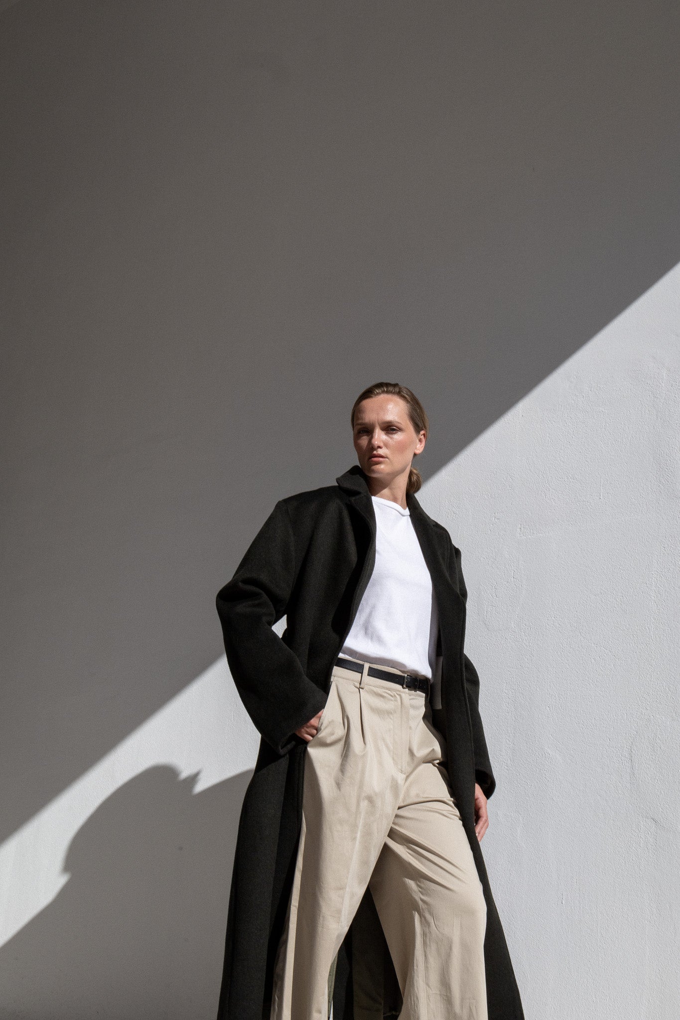 LONG COAT | DARK GREEN