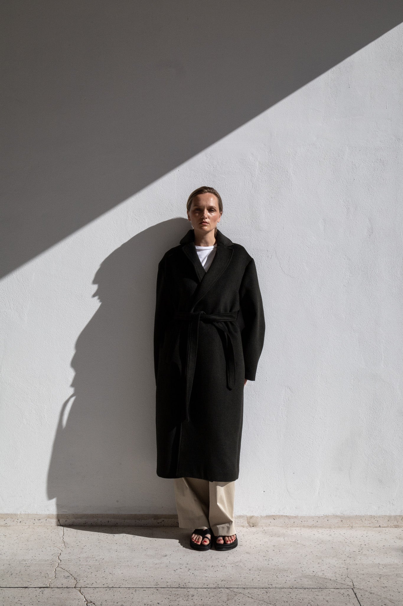 LONG COAT | DARK GREEN
