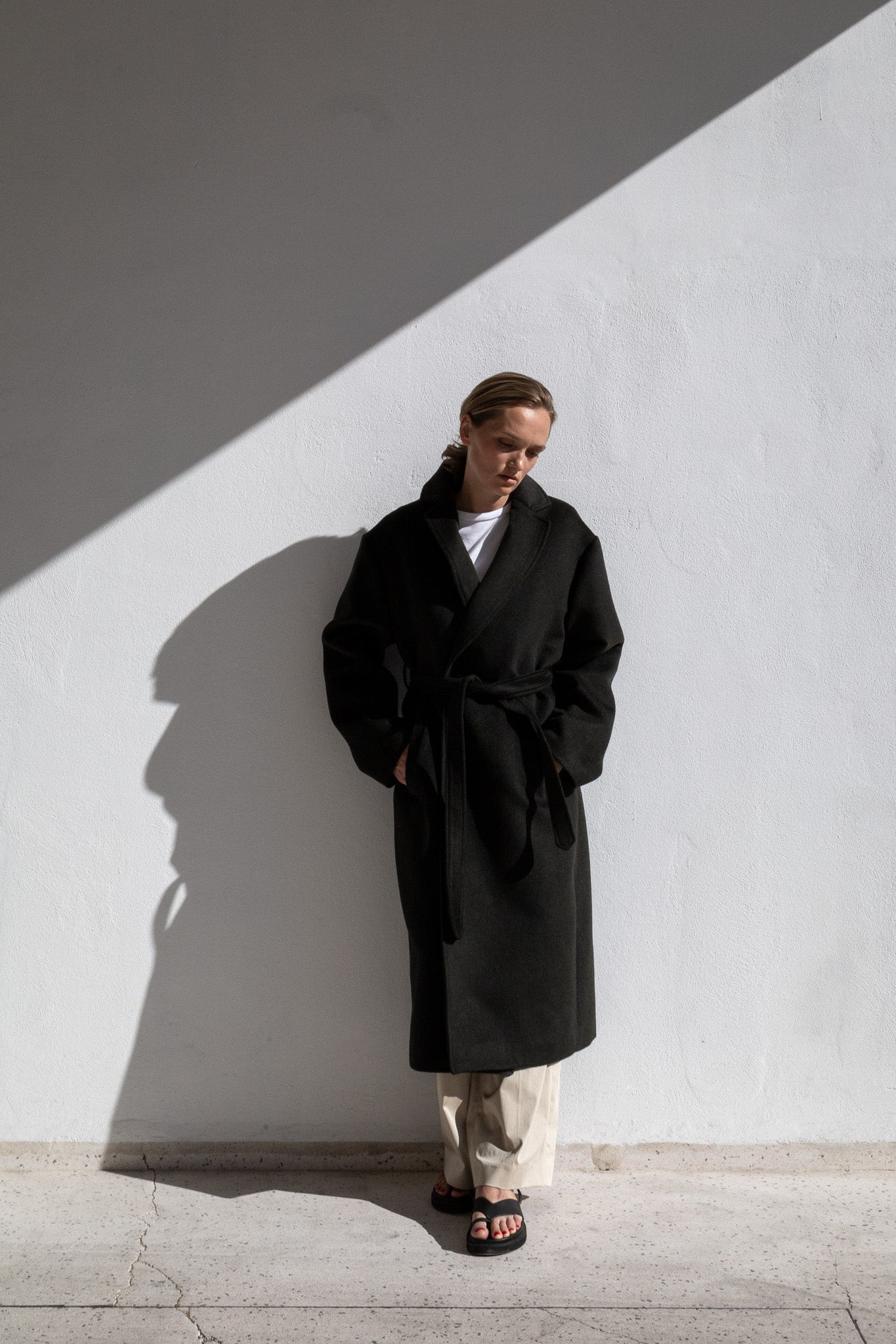 LONG COAT | DARK GREEN