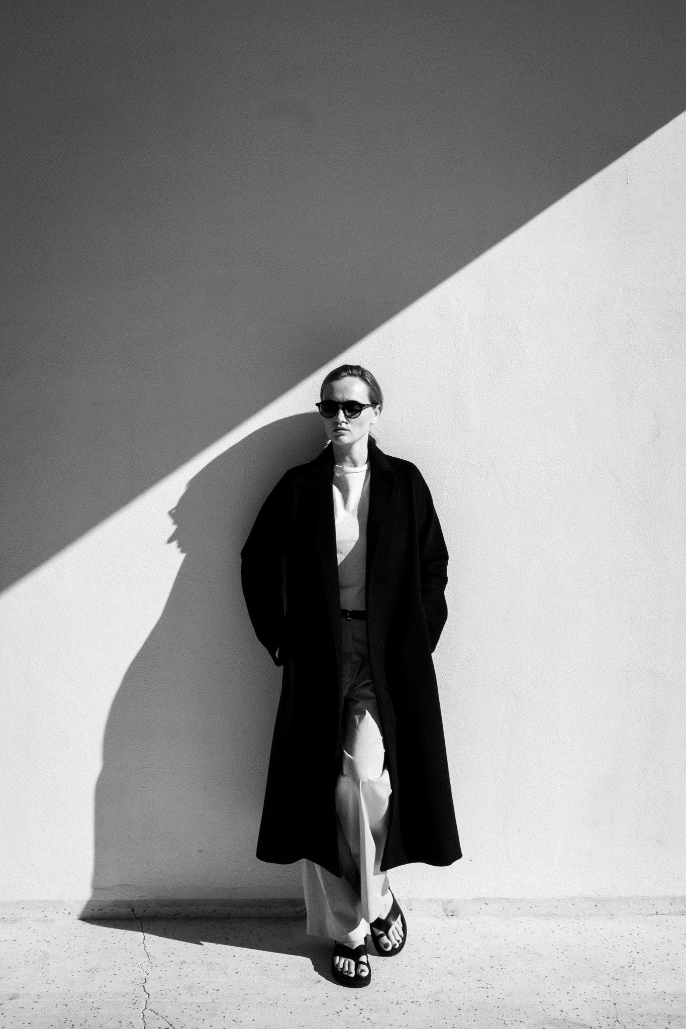 A-LINE COAT | BLACK