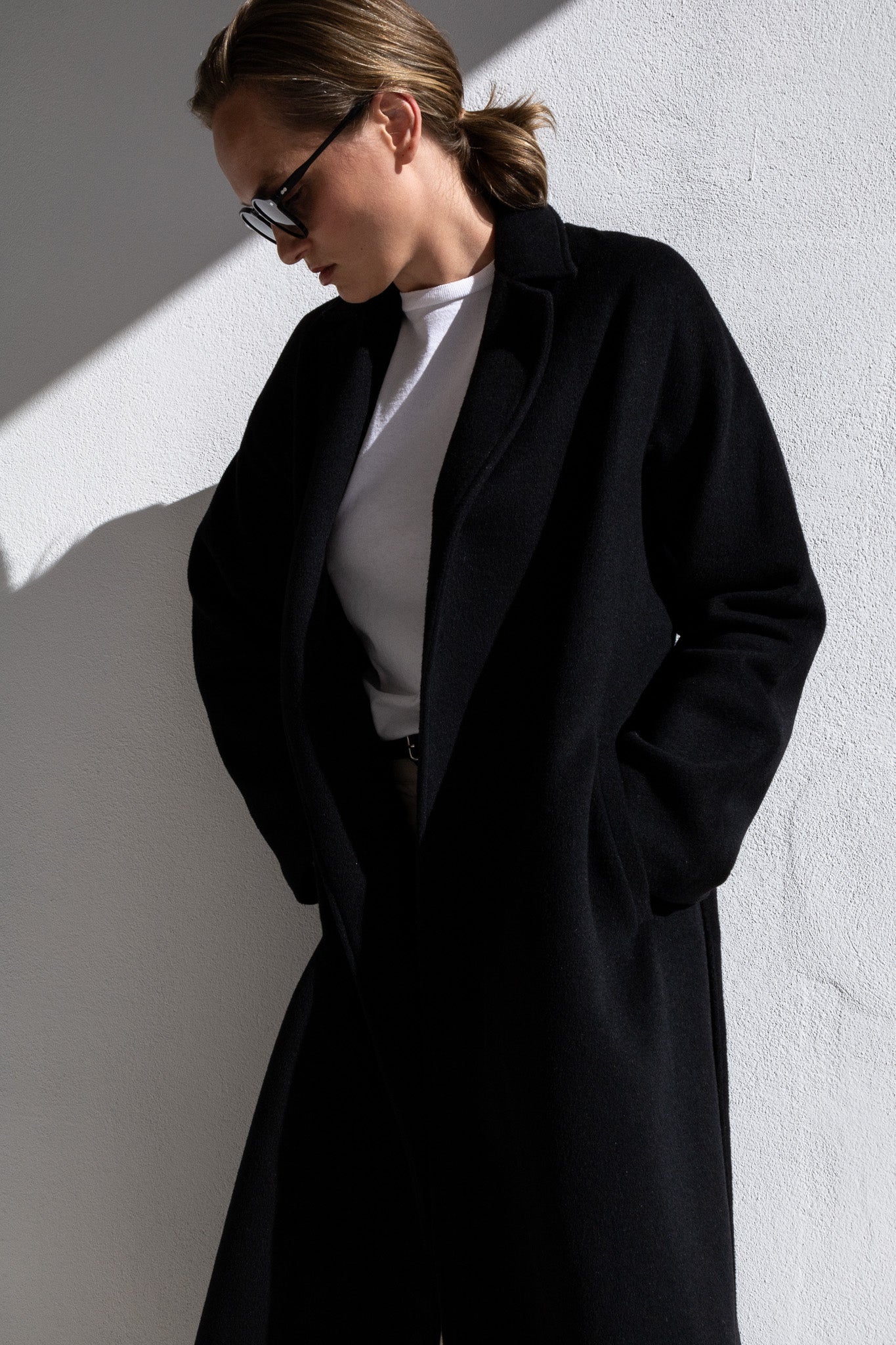 A-LINE COAT | BLACK