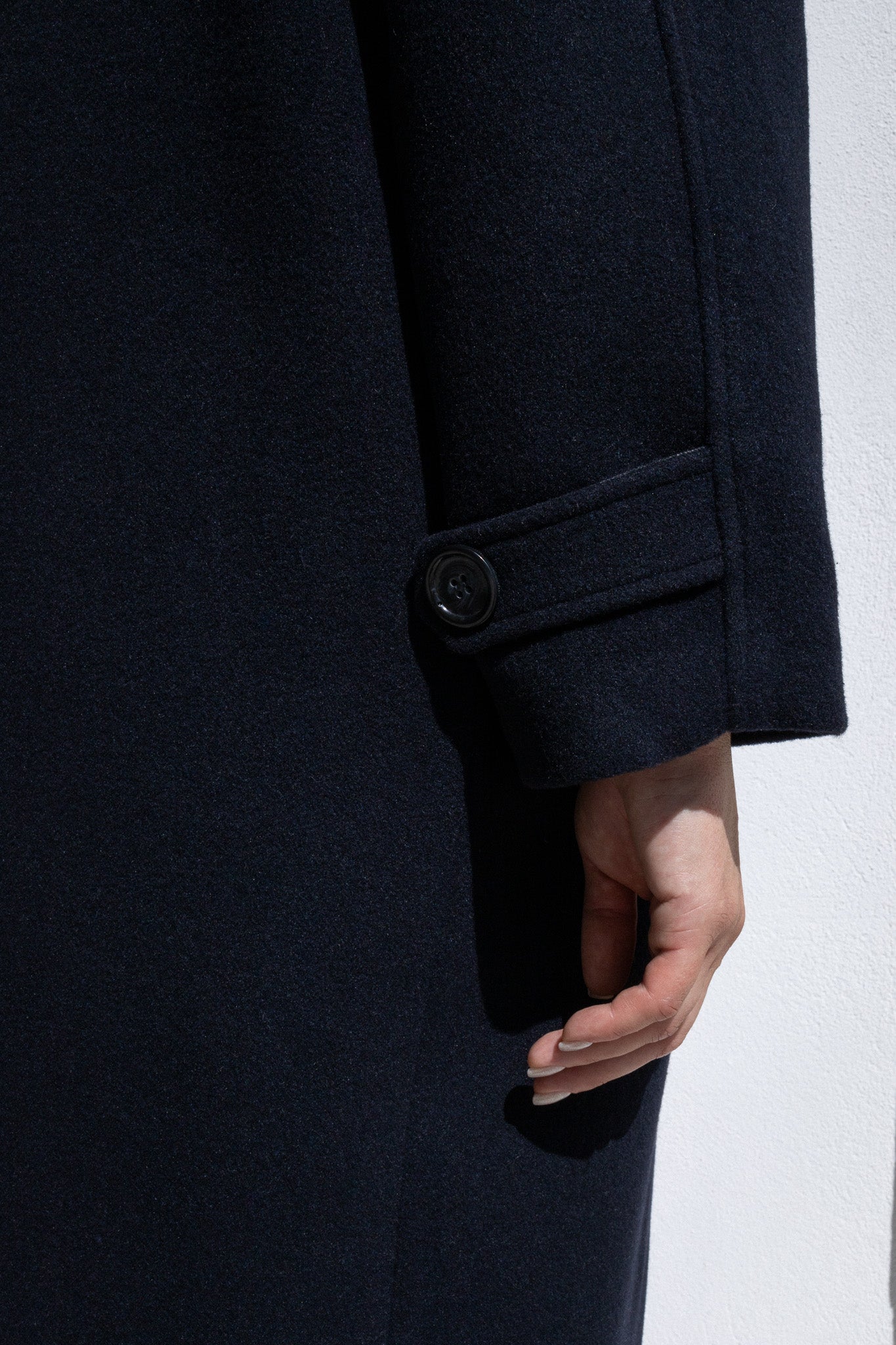 COCOON COAT | NAVY