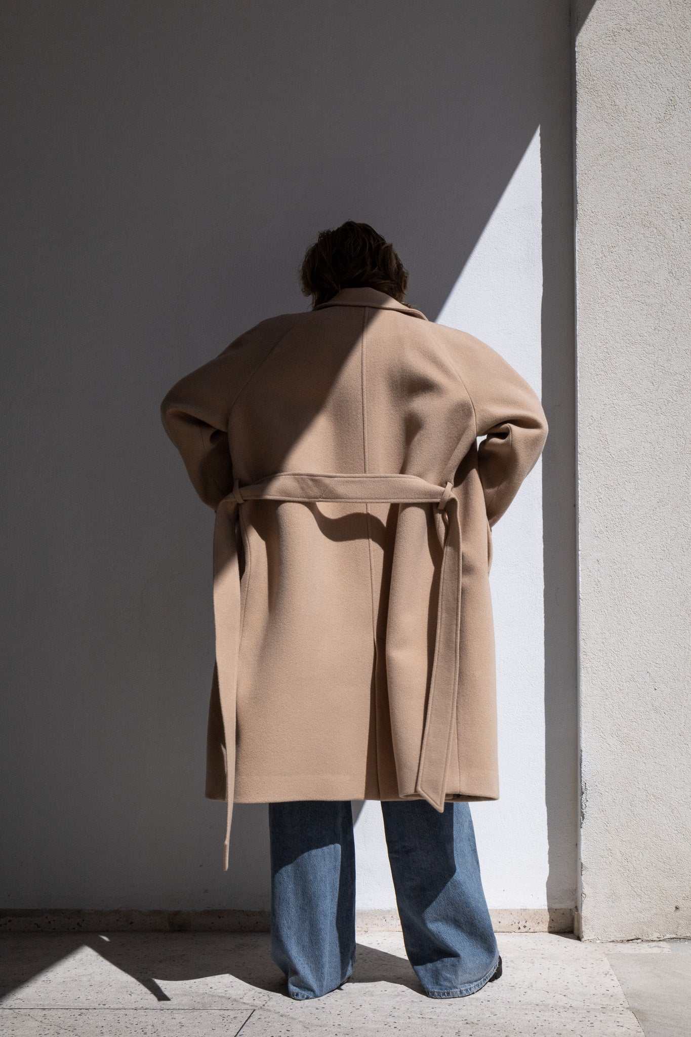 COCOON COAT | LIGHT BEIGE