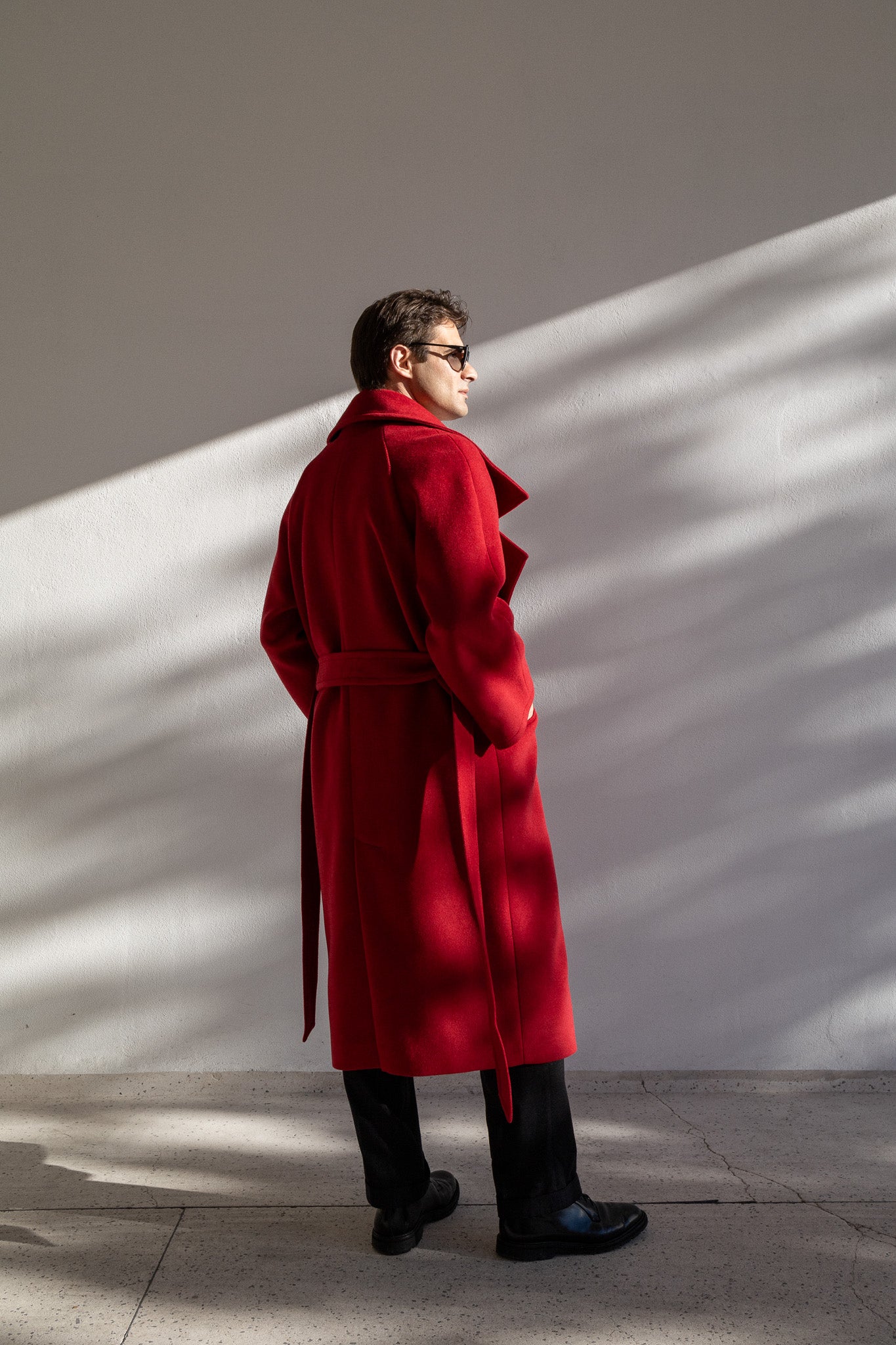 OVERSIZED COAT | RED