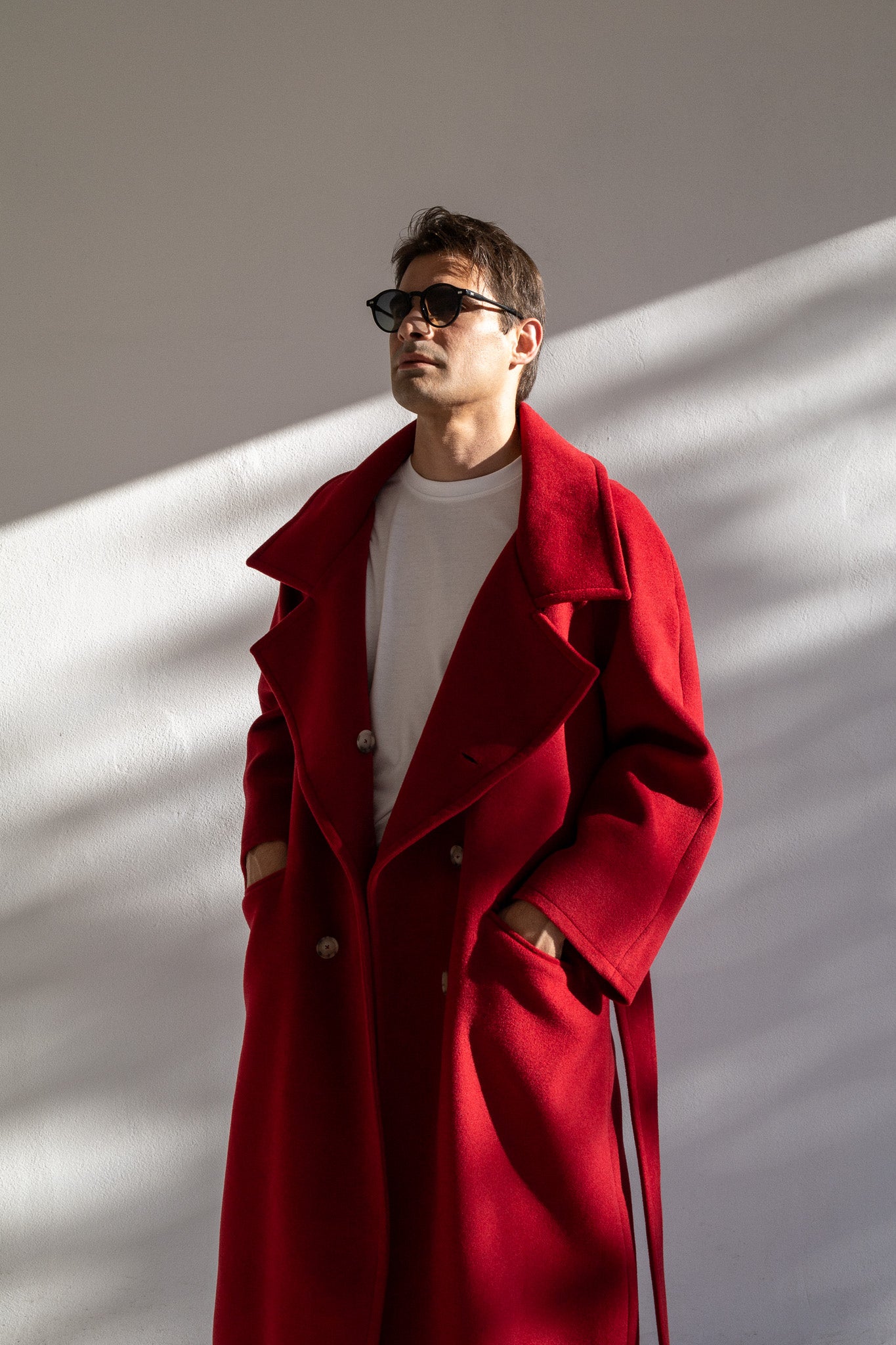 OVERSIZED COAT | RED