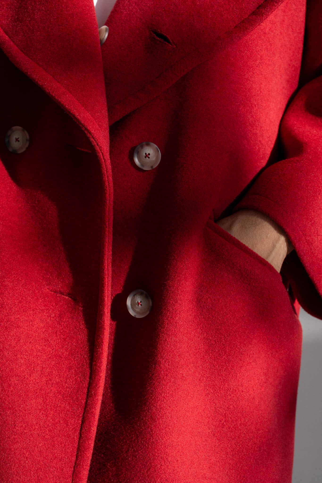 OVERSIZED COAT | RED