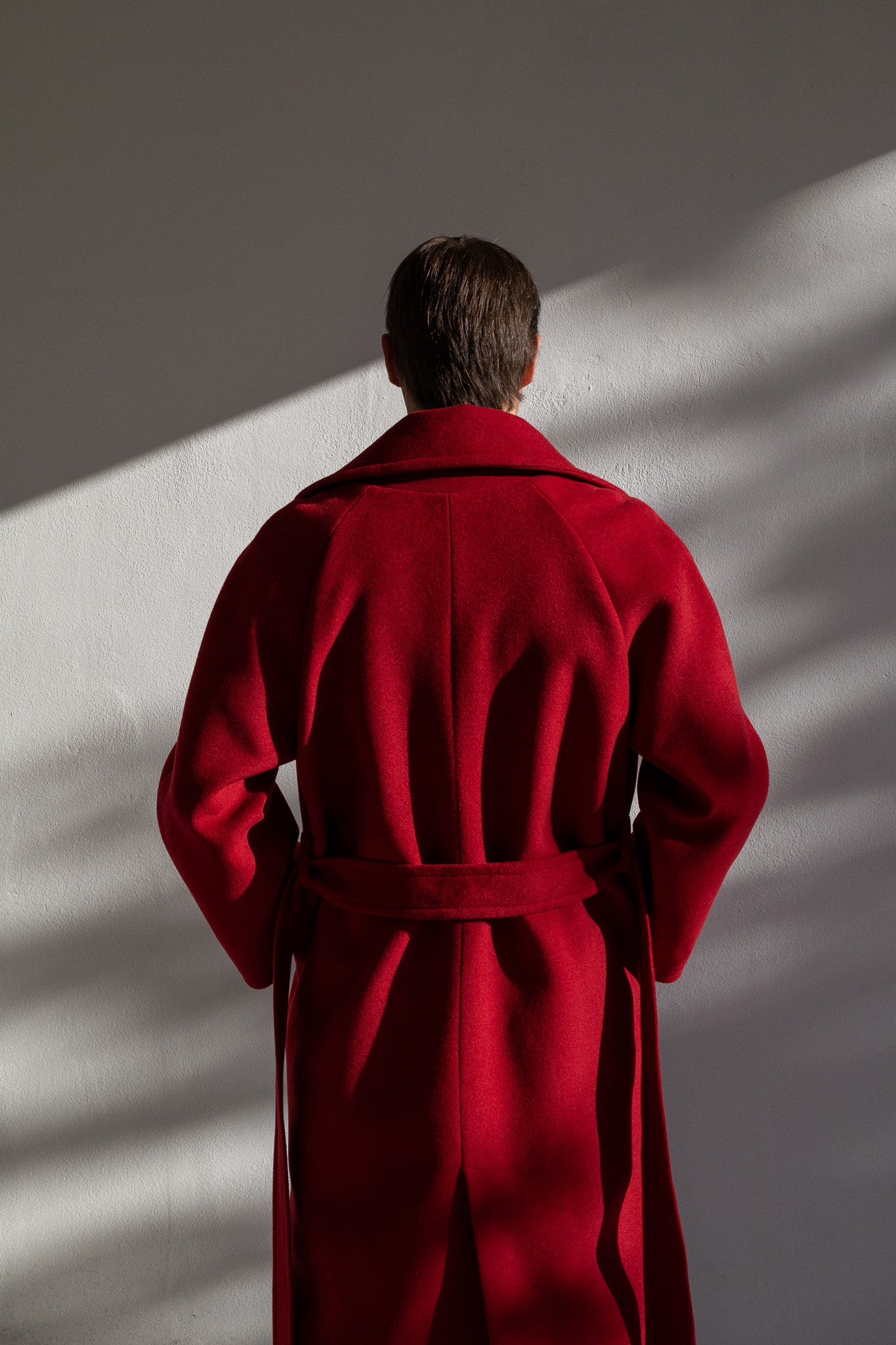 OVERSIZED COAT | RED