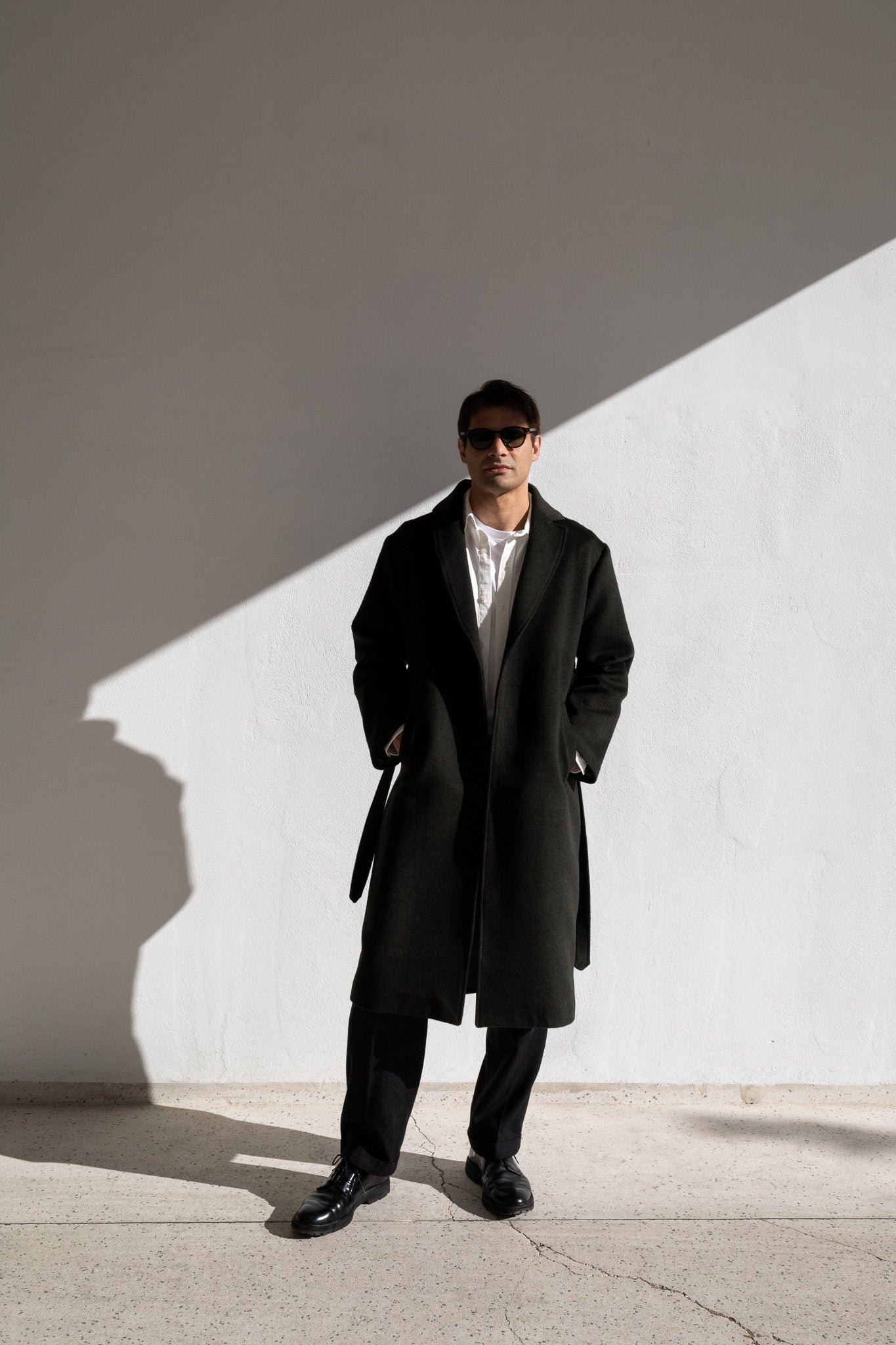 LONG COAT | DARK GREEN