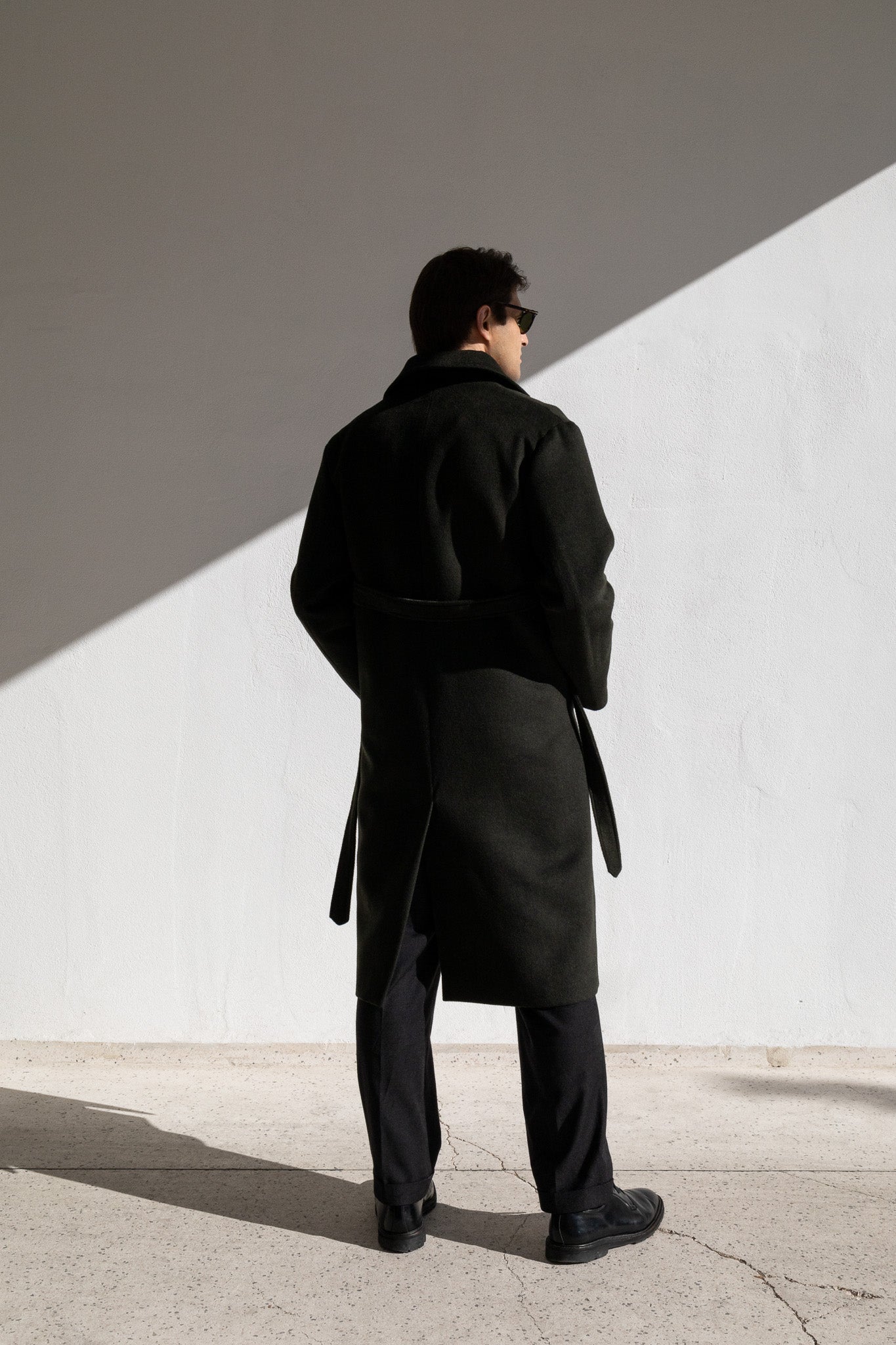 LONG COAT | DARK GREEN