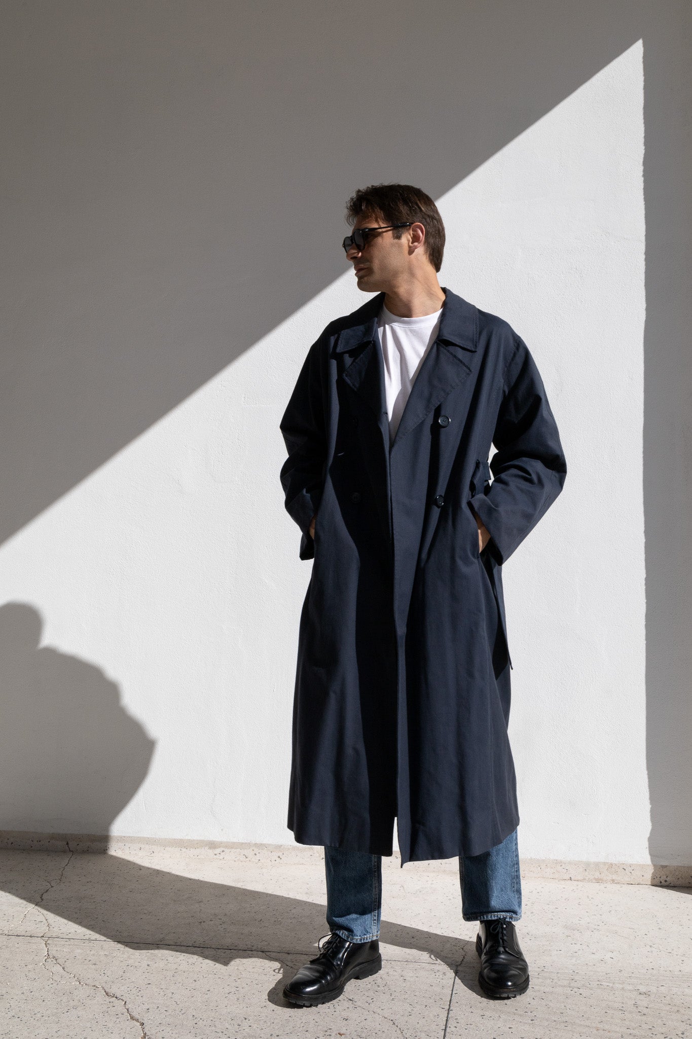 TRENCH COAT | NAVY